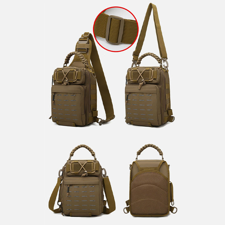Tatical Brusttasche für Herren, Umhängetasche für Outdoor-Training