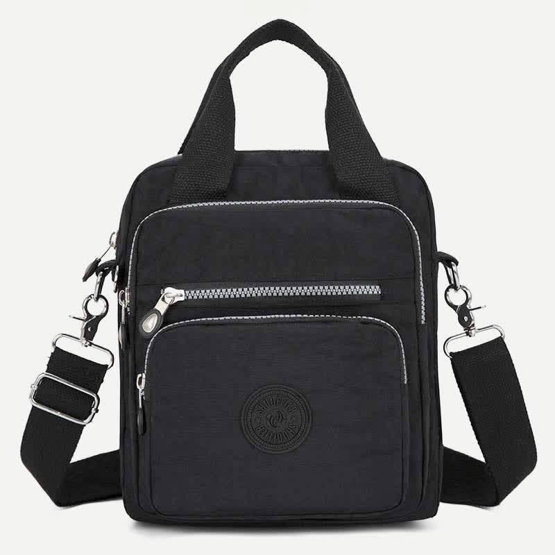 Leichte Umhängetasche aus Nylon für Damen, Handtasche mit mehreren Taschen, Schultertaschen