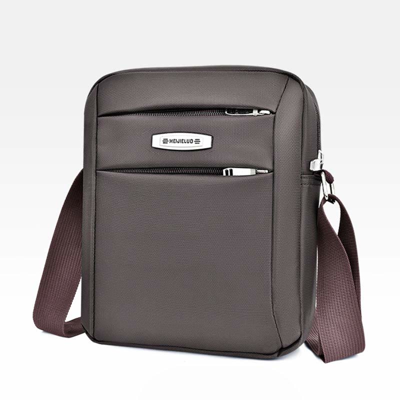 Messenger Bag für Herren, minimalistischer, leichter, lässiger Umhängerucksack