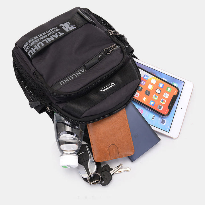 Schultertasche für Herren, multifunktionaler, lässiger Umhängerucksack für Outdoor-Sportarten