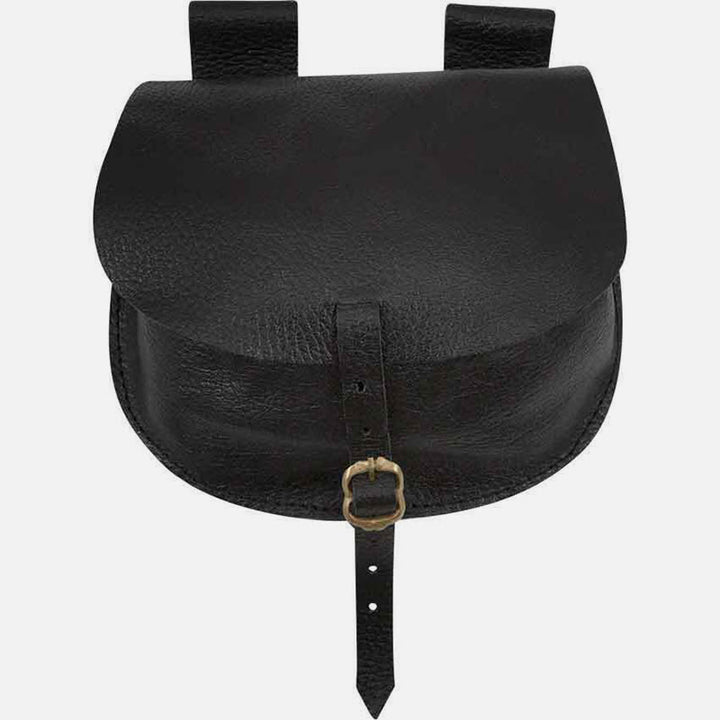 Retro Hüfttasche Damen Herren Unifarben Mittelalter Gürteltasche