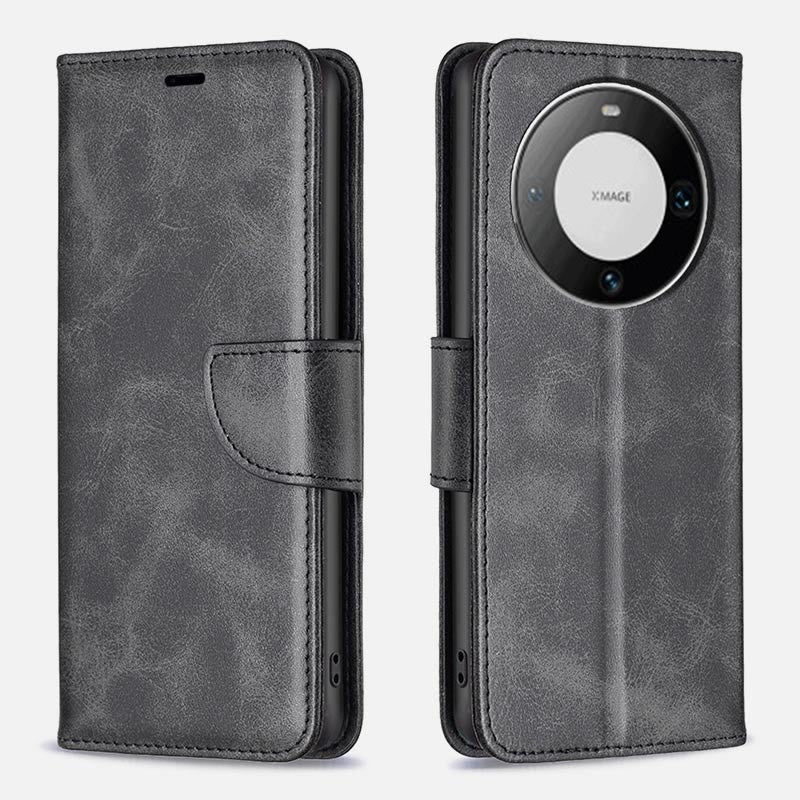 Huawei Mate60 Flip Case Business Magnet Leder Handyhülle