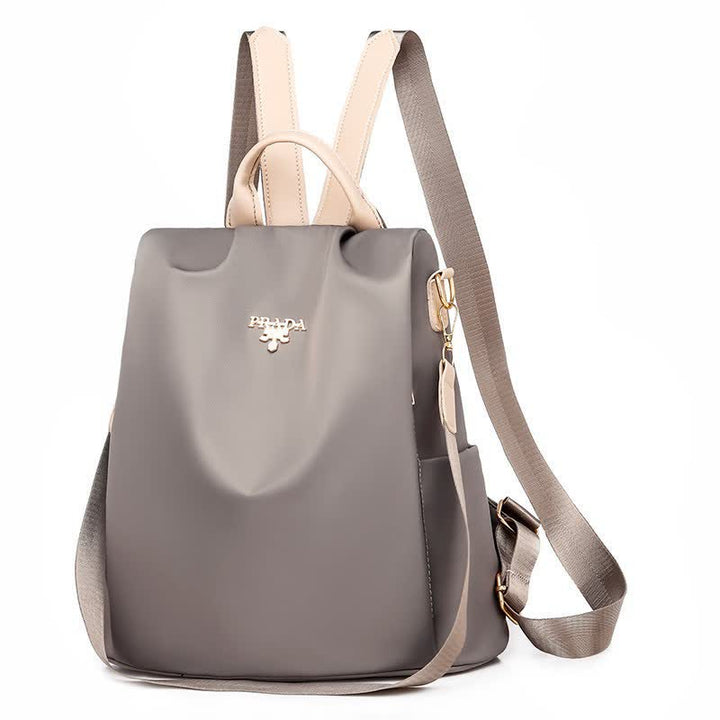 Diebstahlsicherer, wasserdichter Rucksack mit Blumenmuster