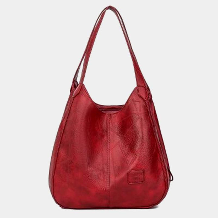 Große Kapazität Simply Fashion Umhängetasche Dreilagige Hobo Bag