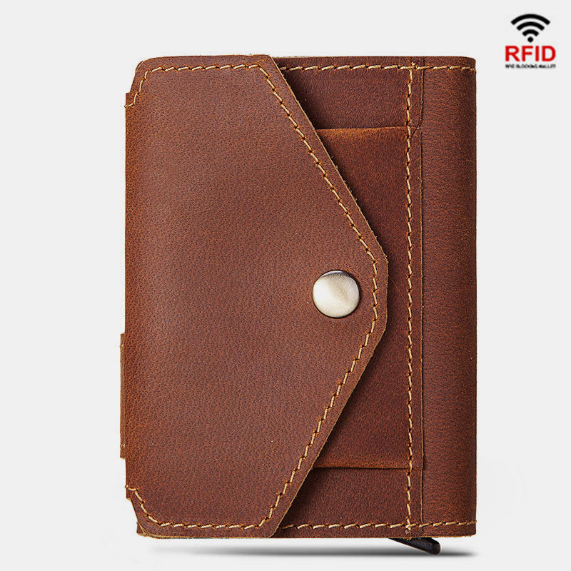 RFID Retro Kartenhalter Business Geldbörse