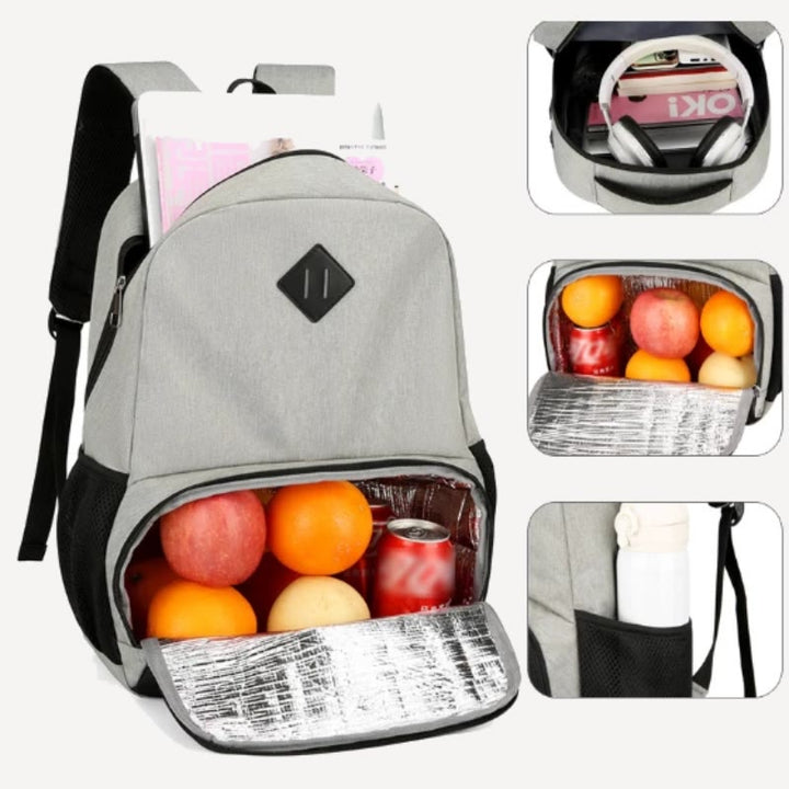 Rucksack für Reisen, Picknick im Freien, multifunktionaler Eisbeutel mit großer Kapazität