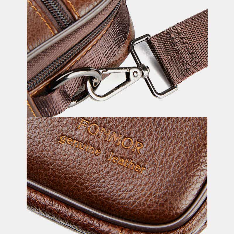 Messenger Bag für Herren, für Geschäftsreisen, kleine Umhängetasche