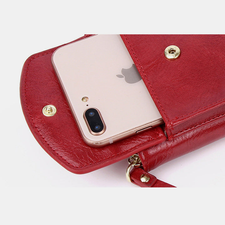 Multifunktionale Telefontasche mit Kartenfächern