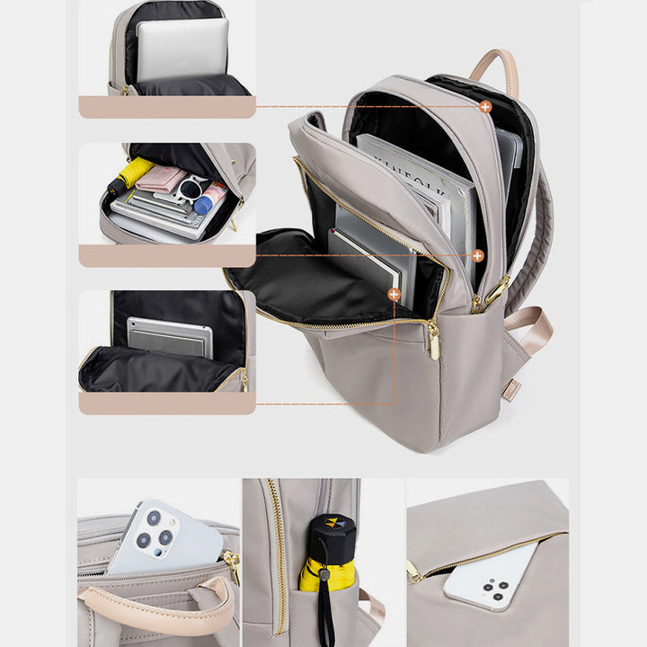 Wasserdichter, robuster Laptop-Rucksack für die Reise, Schule, lässiger Tagesrucksack