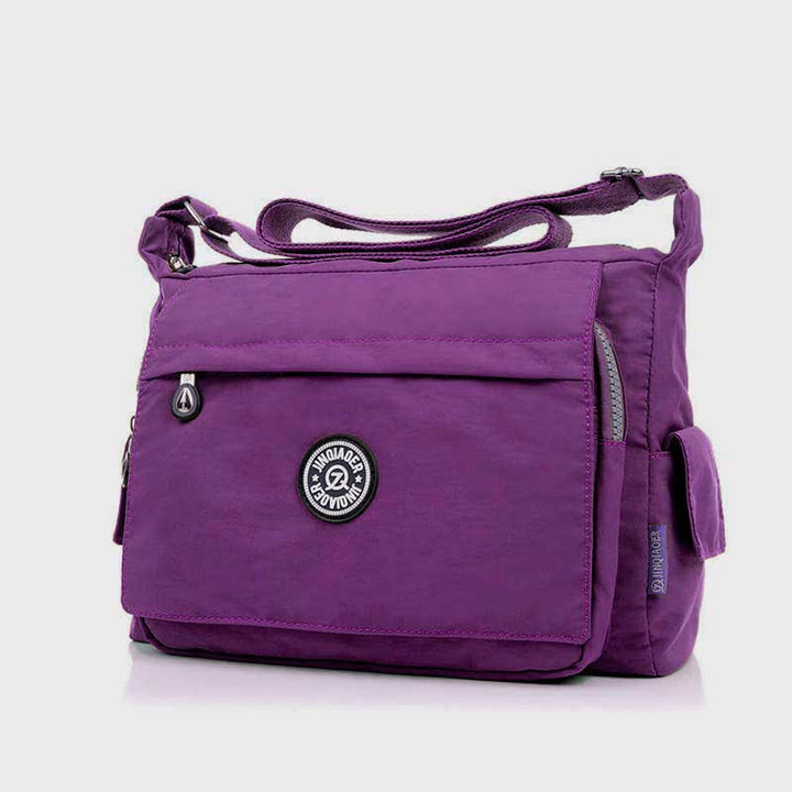Umhängetasche Kleine Geldbörse für Damen Nylon Schultertasche mit Multi-Tasche