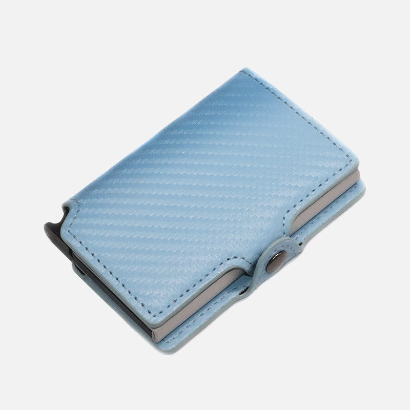 RFID-Mini-Slim-Geldbörse mit Kartenetui aus Metall