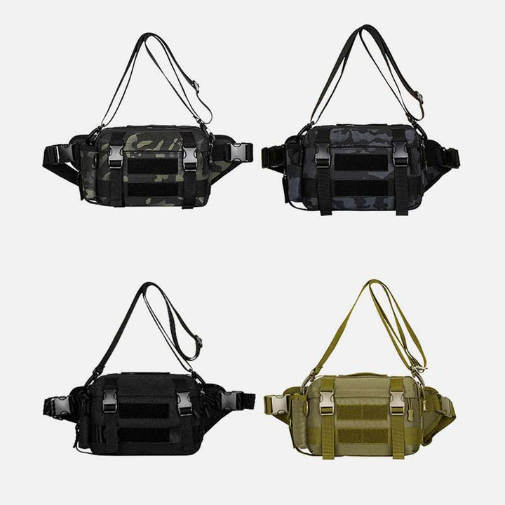 Große Camo Tactical Bag für Sport Nylon Umhängetasche Hüfttasche