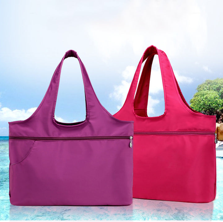 Große Kapazität Tote Handtaschen Multi Pocket Functional Mommy Bag Schultertaschen