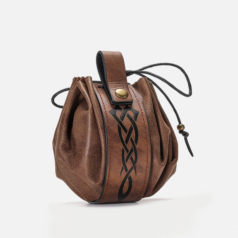 Kleine Gürteltasche Damen Herren Mittelalter Wikinger Geldbörse