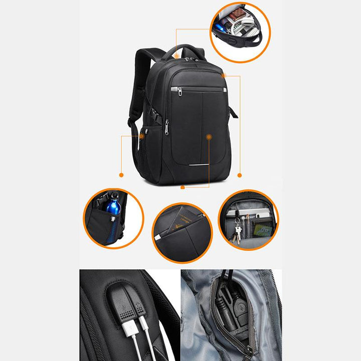 Wasserdichter Rucksack für Geschäftsreisen mit großem Fassungsvermögen