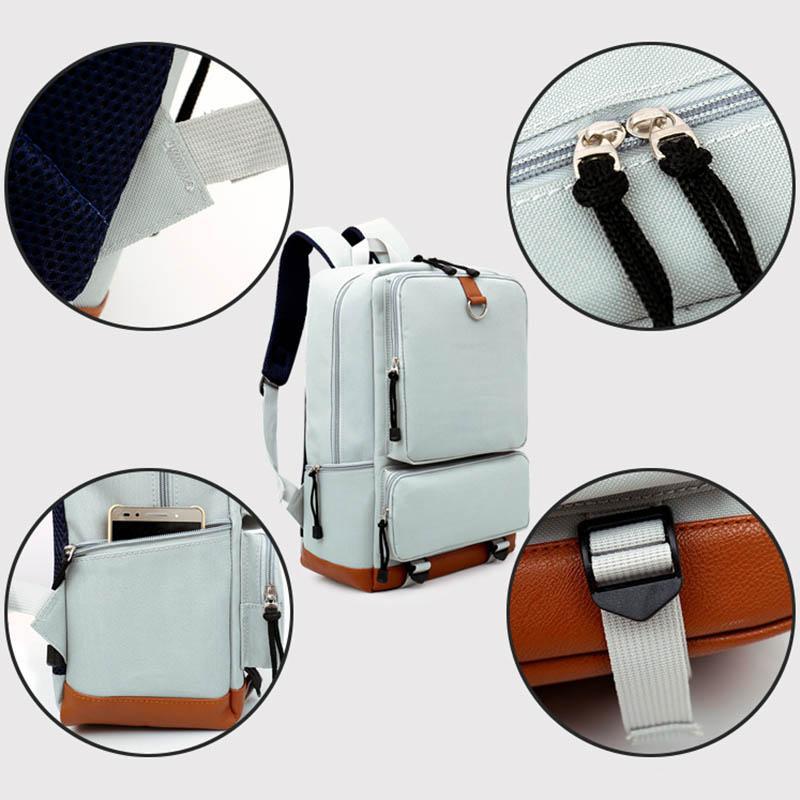 Multifunktionaler Laptop-Rucksack mit großem Fassungsvermögen, Unisex
