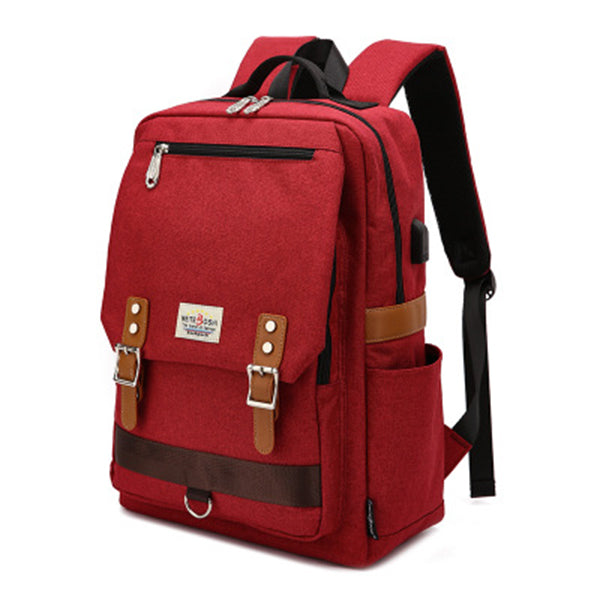 Schulrucksack mit großer Kapazität und USB-Aufladung
