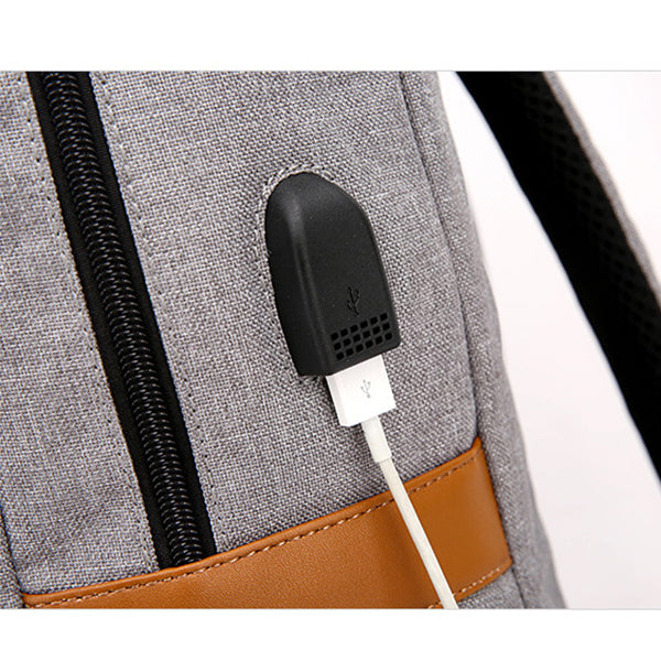 Schulrucksack mit großer Kapazität und USB-Aufladung