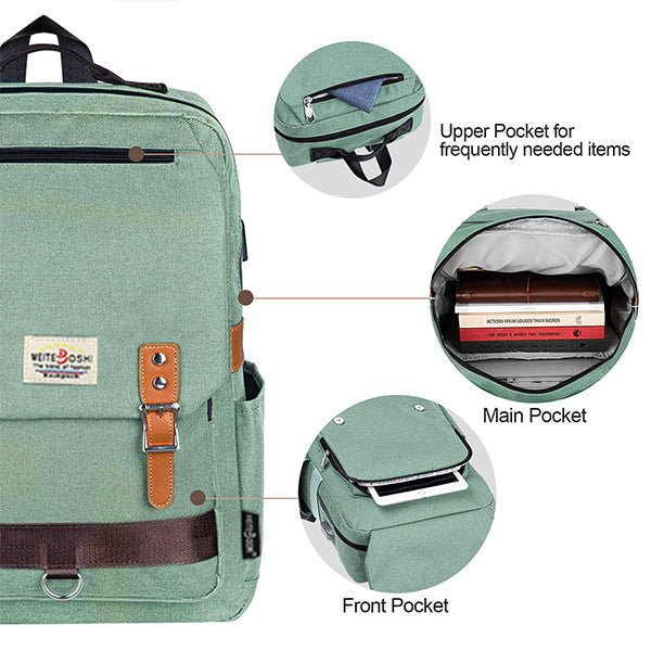 Schulrucksack mit großer Kapazität und USB-Aufladung