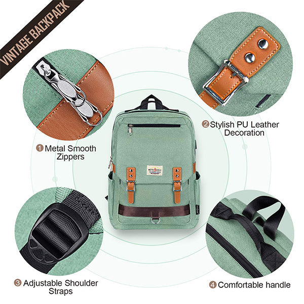 Schulrucksack mit großer Kapazität und USB-Aufladung