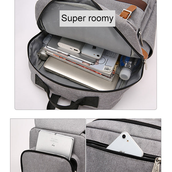 Schulrucksack mit großer Kapazität und USB-Aufladung
