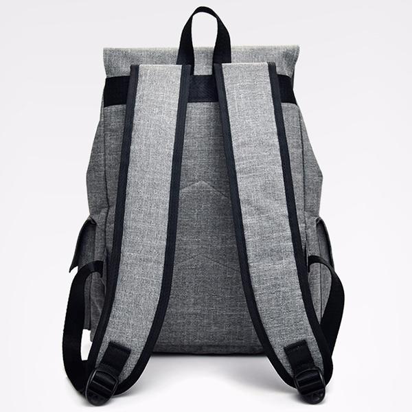 Unisex-Rucksack mit multifunktionalem Kordelzug und USB-Aufladung