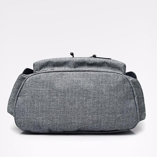 Unisex-Rucksack mit multifunktionalem Kordelzug und USB-Aufladung