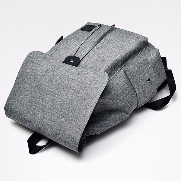 Unisex-Rucksack mit multifunktionalem Kordelzug und USB-Aufladung
