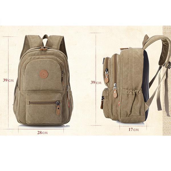 Verschleißfester Rucksack mit großer Kapazität