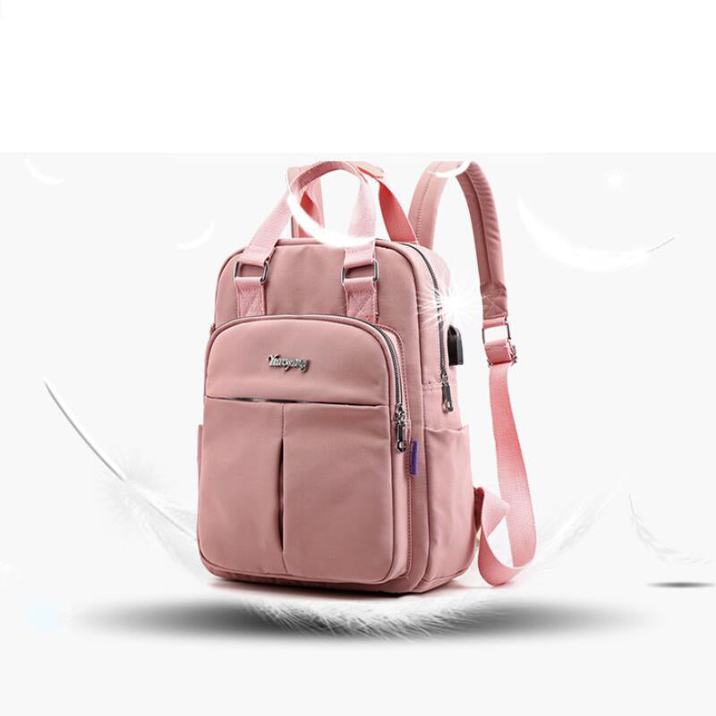 Solider Laptop-Rucksack mit großem Fassungsvermögen für Damen