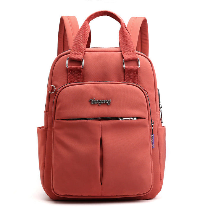 Solider Laptop-Rucksack mit großem Fassungsvermögen für Damen