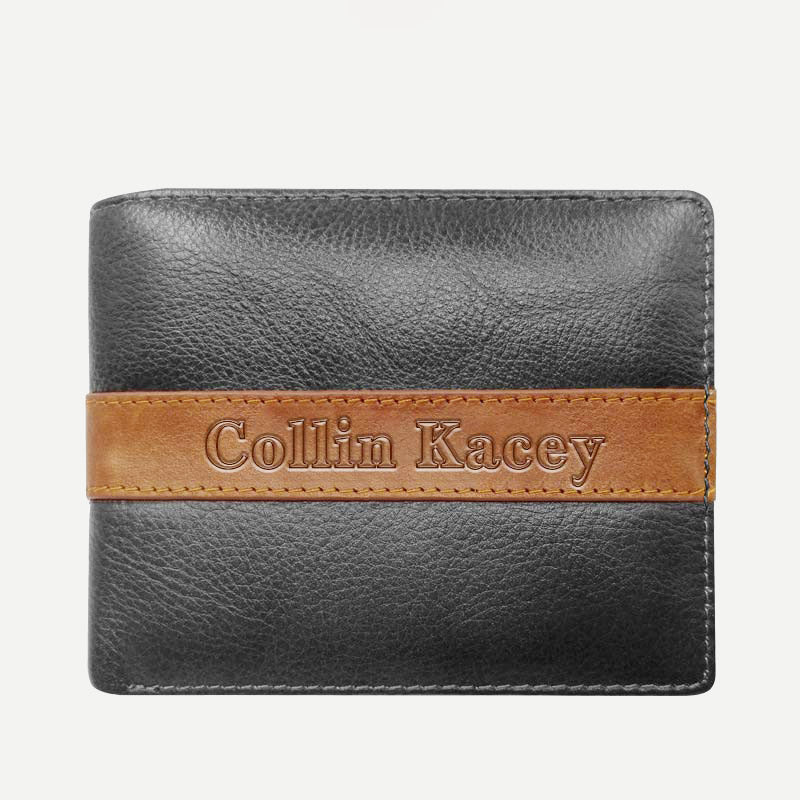 Herren Retro Bifold Kurze Geräumige Leder Geldbörse Multi Style Optionals
