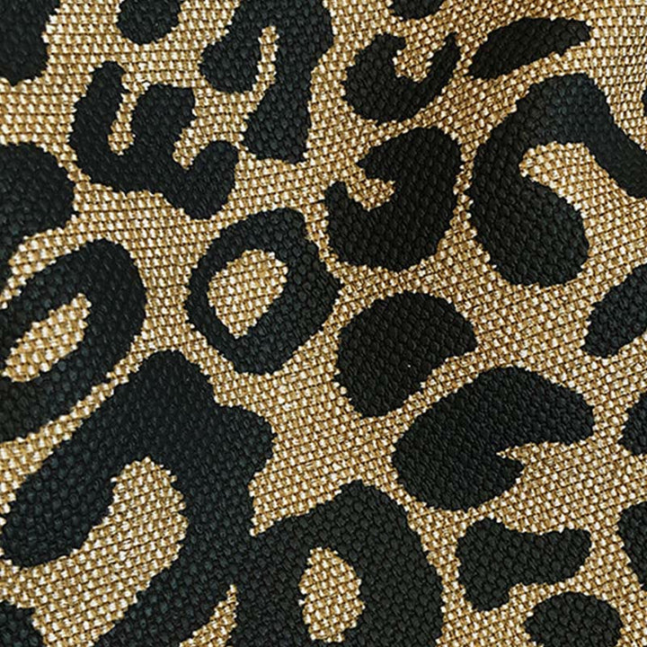 Tragetasche mit Leopardenmuster für Damen, strapazierfähige Umhängetasche mit Nieten