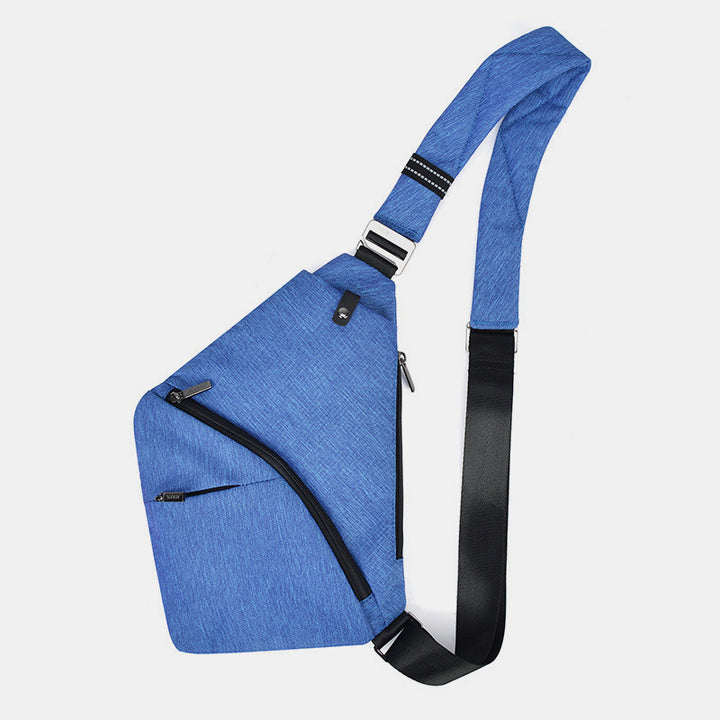 Leichte, wasserdichte Sling-Packung, lässige Brusttasche zum Radfahren und Wandern, Umhängetasche