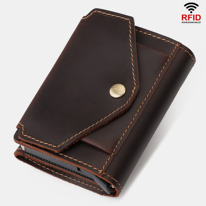 RFID Retro Kartenhalter Business Geldbörse