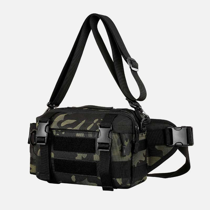 Große Camo Tactical Bag für Sport Nylon Umhängetasche Hüfttasche