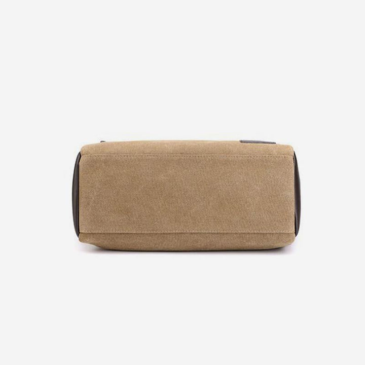Lässige Messenger-Tasche aus Canvas mit großem Fassungsvermögen
