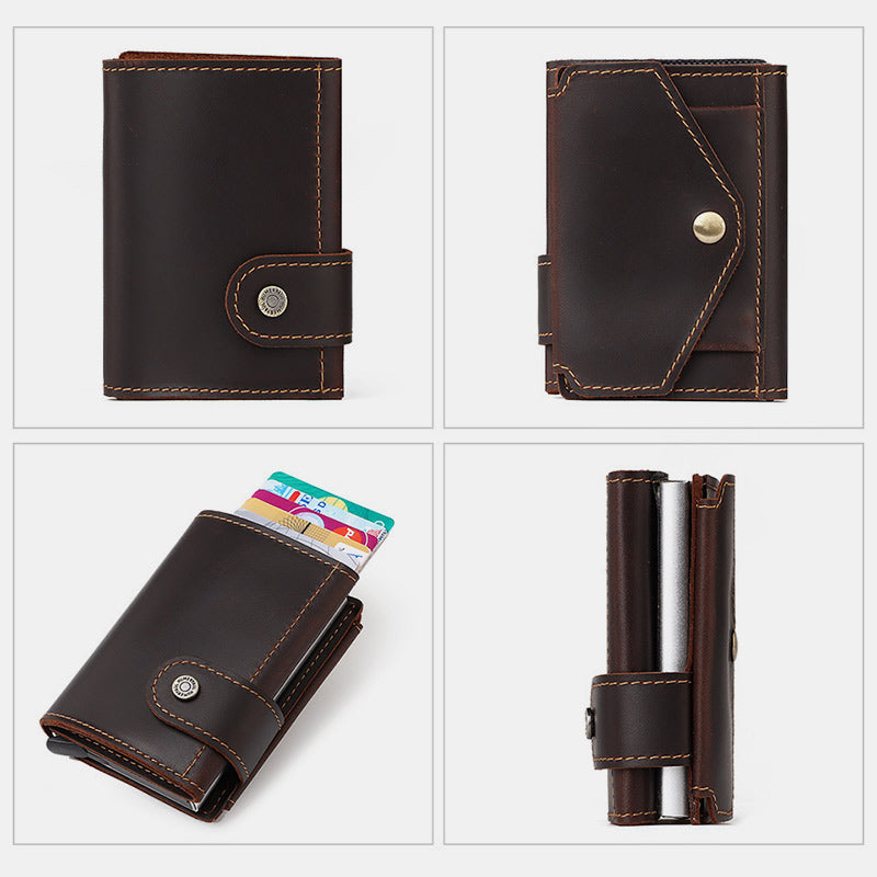 RFID Retro Kartenhalter Business Geldbörse