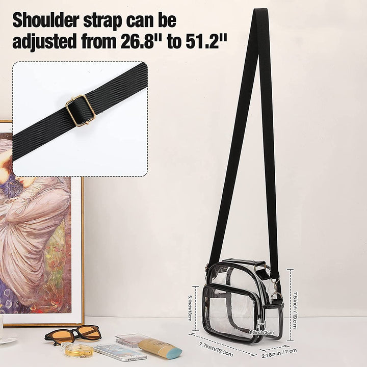 Umhängetasche für Damen, für den täglichen Ausflug, breiter Riemen, lässige Tasche