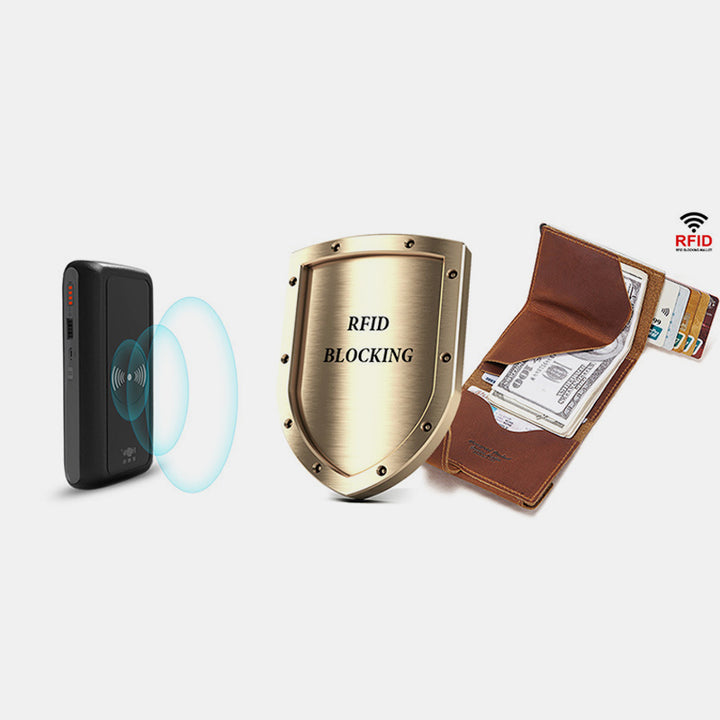 RFID Retro Kartenhalter Business Geldbörse