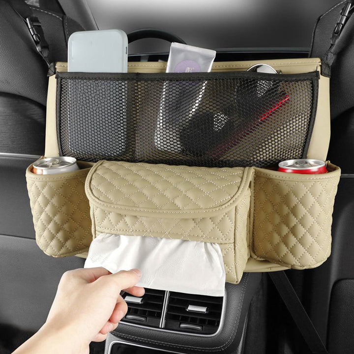 Autotasche für die Sitzlehne mit Taschentuchhalter