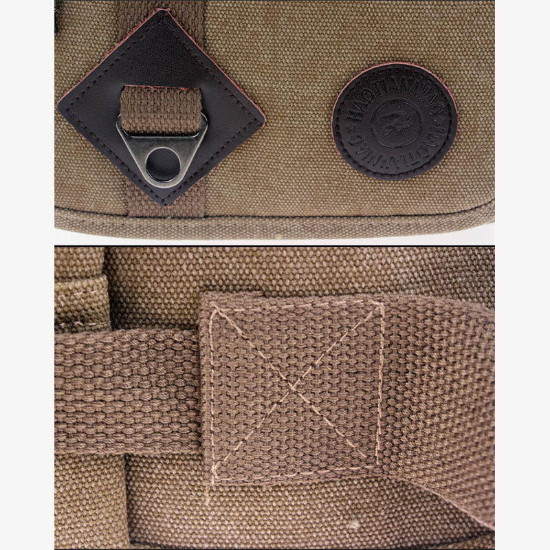 Canvas Gürteltasche Outdoor Reiten Herren Sport Hüfttasche