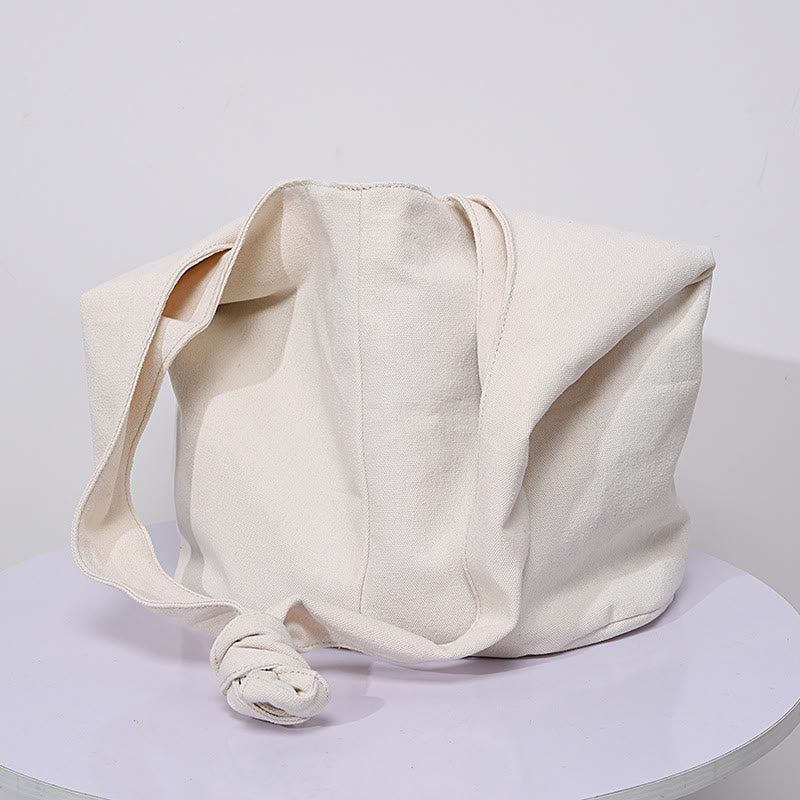 Große Jacquard Canvas Tote Stilvolle Student Umhängetasche für Frauen