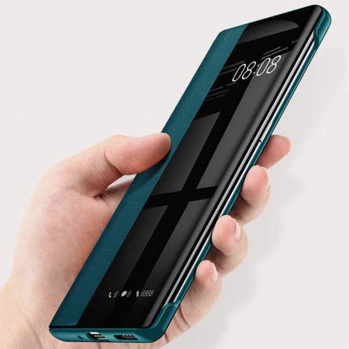 Huawei Mate-Serie - Seitenfenster - Anti-Drop-Klapptelefonhülle