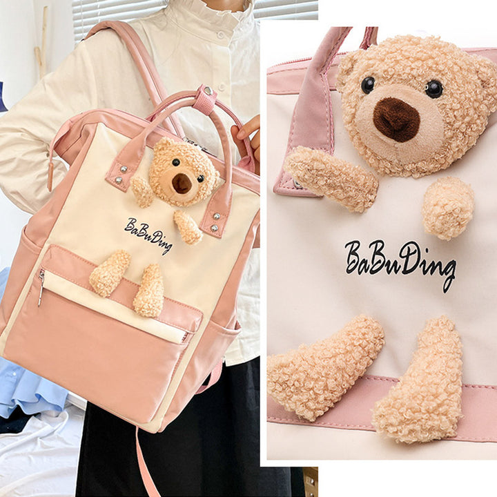 Kawaii Rucksack für Teenager-Mädchen, süßer College- und Highschool-Rucksack für Laptop und Bücher