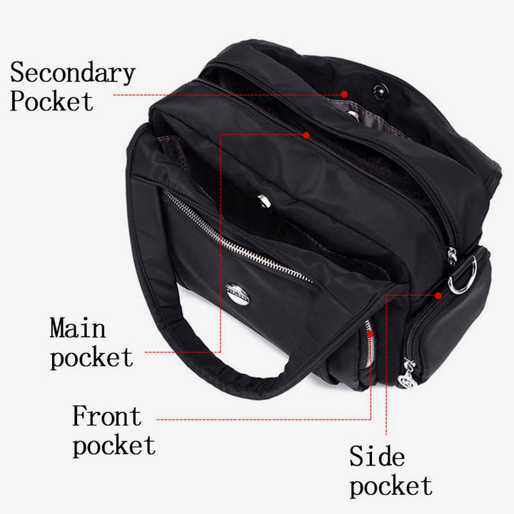Nylon Casual Reise Handtasche Schultertasche