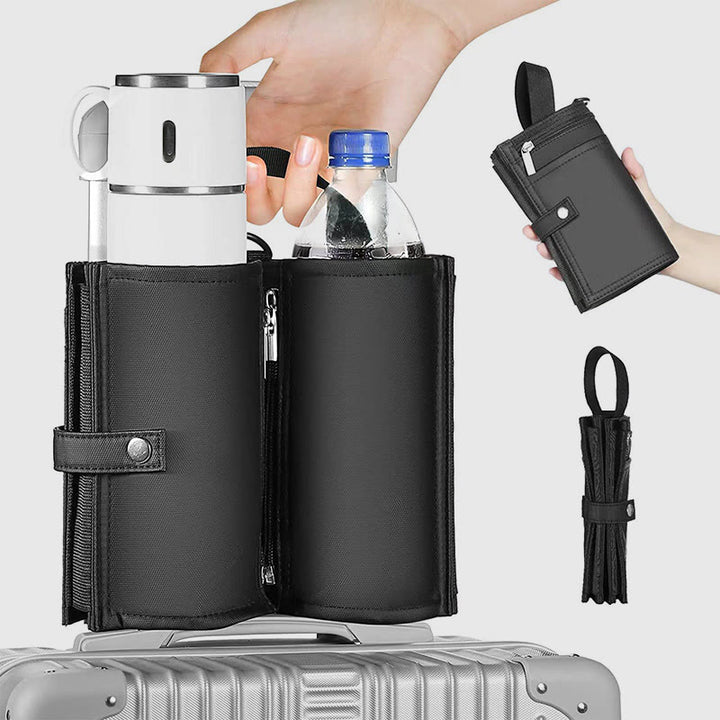 Wasserflasche Tragetasche für Reisen tragbare Getränke Koffer Tasse