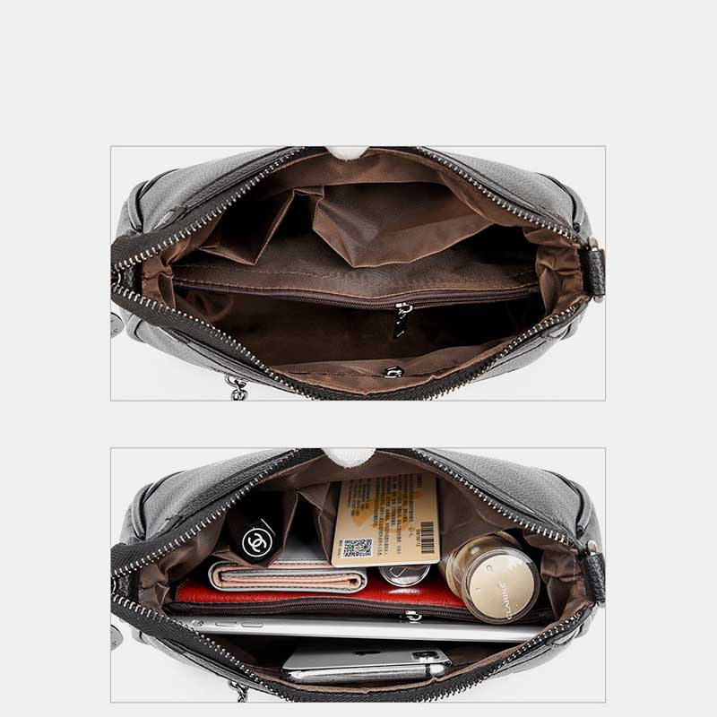 3-Wege-Verwendung, große Schultertasche, Umhängetasche, Handtasche