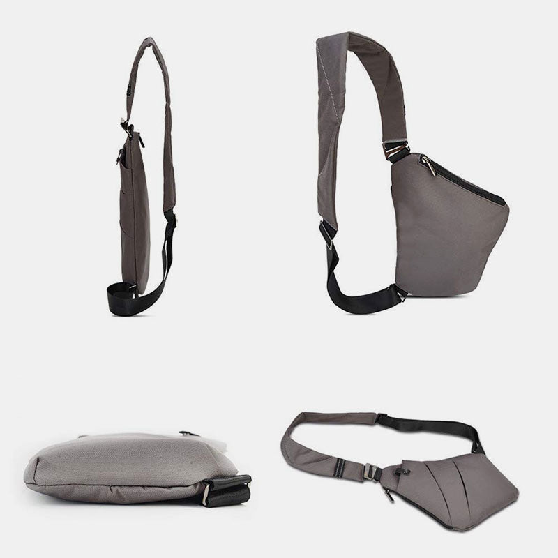 Diebstahlsichere, wasserdichte Schultertasche