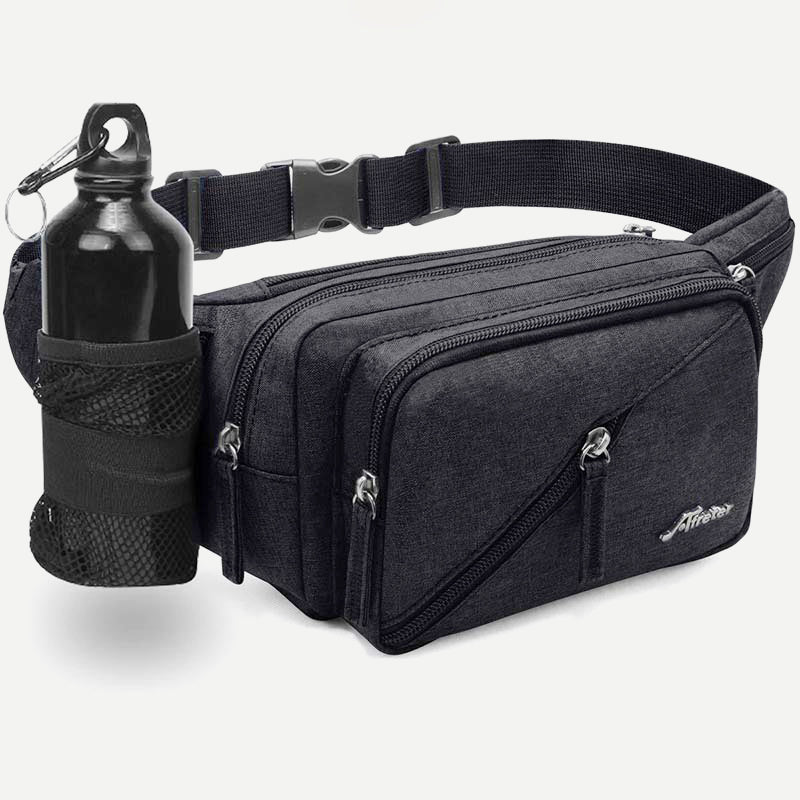 Unisex-Hüfttasche, leichte Brusttasche mit mehreren Taschen, Umhängetasche